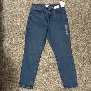 Maurices High-Rise Dark Blue Stretch Jeans